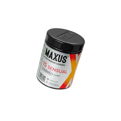 Презервативы Maxus SENSUAL, классические, латекс, 15 шт.