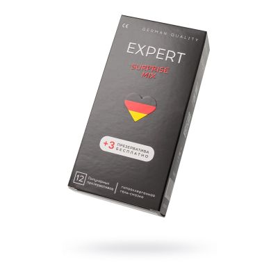 Презервативы EXPERT Surprise Mix, секретный микс, 15 шт