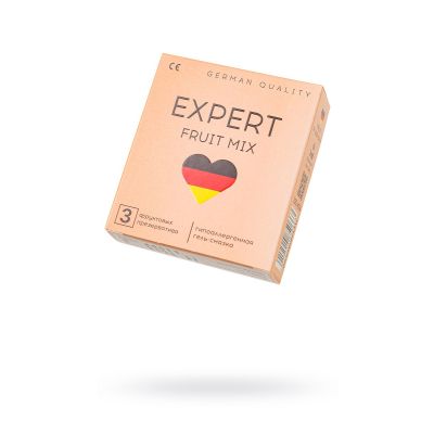Презервативы EXPERT Fruit Mix,фруктовые ароматизированные , 3 шт