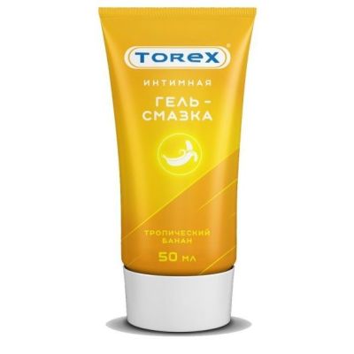 Смазка на водной основе TOREX Тропический банан - 50 мл.