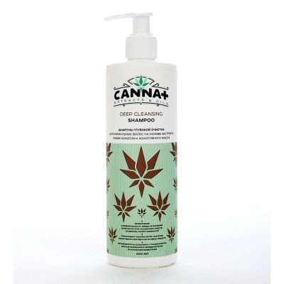Шампунь глубокой очистки Canna+ Deep Cleansing Shampoo - 400 мл.