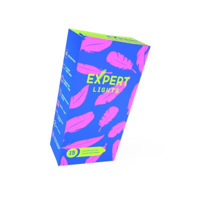 Презервативы EXPERT Lights, ультратонкие, 15 шт