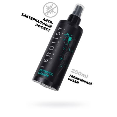 Антибактериальное средство Erotist Toy Cleaner, для обработки игрушек, 250 мл