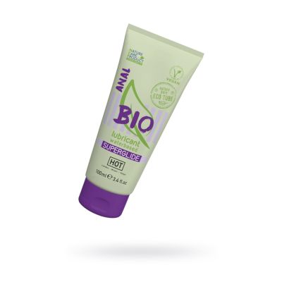 Анальный лубрикант HOT BIO Superglide на водной основе, 100 мл