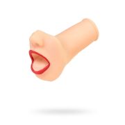 Мастурбатор реалистичный Juicy Pussy by TOYFA Juicy Lips, рот, TPR, телесный, 12,6 см