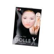 Кукла надувная Dolls-X by TOYFA Liliana с реалистичной головой, блондинка, с двумя отверстиями