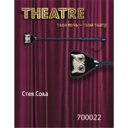 Стек TOYFA Theatre «Сова», пластик, кожа, черный, 55 см