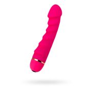 Нереалистичный вибратор A-Toys by TOYFA Folly, силикон, розовый, 16 см