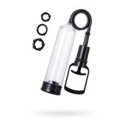 Помпа для пениса A-Toys by TOYFA Onyx, PVC, прозрачный, 23,5 см