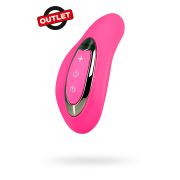 **АУТЛЕТ** Вибромассажер Nalone Curve, силикон, розовый, 11,5 см