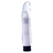 Прозрачный вибратор Juicy Jelly - 22 см.