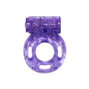 Фиолетовое эрекционное кольцо с вибрацией Rings Axle-pin