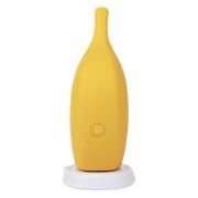 Желтый перезаряжаемый вибратор Ba-banana - 8,2 см.