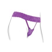 Фиолетовый пояс с вибровкладкой Ultimate G-Spot Butterfly Strap-On