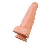 Фаллоимитатор неоскин - СУПЕРГИГАНТ с присоской Lovetoy, TPR, телесный, 42 см