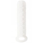 Белый фаллоудлинитель Homme Long - 13,5 см.