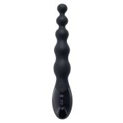 Черный анальный вибростимулятор Backdoor Baton - 24,1 см.
