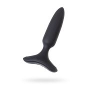 Анальная втулка LOVENSE Hush 2 (XS), силикон, черная, 12,1 см, Ø 2,5 см