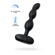 Анальный стимулятор LOVENSE Ridge, силикон, черный, 17,2 см