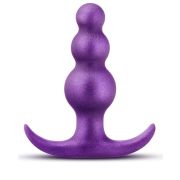 Фиолетовая анальная пробка The Supernova Plug - 7,6 см.