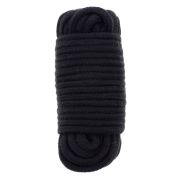 Черная веревка для связывания Love Rope - 10 м.