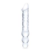 Прозрачный двухсторонний стимулятор 12 Double Ended Dildo - 28 см.