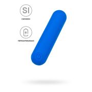 Вибропуля A-Toys by TOYFA NEP, силикон, синий, 8 см