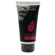 Съедобный лубрикант JUJU Raspberry с ароматом малины - 50 мл.