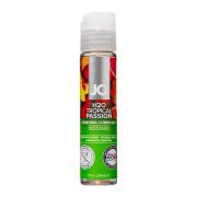 Лубрикант на водной основе с ароматом тропических фруктов JO Flavored Tropical Passion - 30 мл.