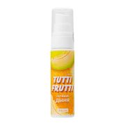 Гель-смазка Tutti-frutti со вкусом сочной дыни - 30 гр.