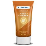 Смазка на водной основе TOREX Чувственная ваниль - 50 мл.
