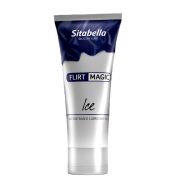 Силиконовая гель-смазка FLIRT MAGIC Ice с лёгким пролонгирующим эффектом - 75 мл.