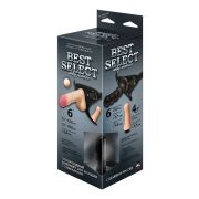 Черный пояс для женщин BEST SELECT с 3 насадками