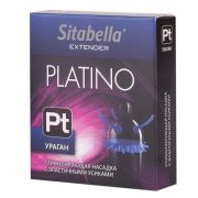 Стимулирующая насадка с усиками и шипиками Platino Ураган