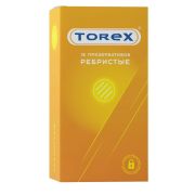 Текстурированные презервативы Torex Ребристые - 12 шт.