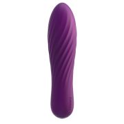 Фиолетовая вибропуля Tulip - 10,6 см.