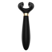 Чёрный вибромассажер для пар Satisfyer Endless Fun