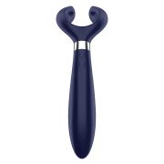 Синий вибромассажер для пар Satisfyer Endless Fun