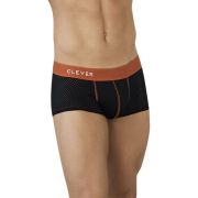 Черные перфорированные трусы-хипсы Line Latin Boxer