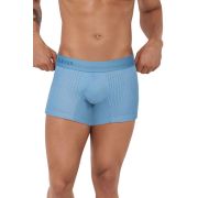 Синие трусы-боксеры с эффектом перфорации Euphoria Boxer