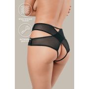 Эротические трусики Waname Liberty с высокой посадкой черные (42-44)