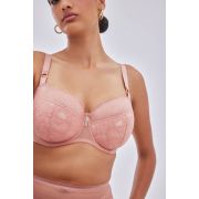 Бюстгальтер Nude Rose с чашками на тонком поролоне