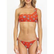 Молодежный купальник с леопардовыми звездочками