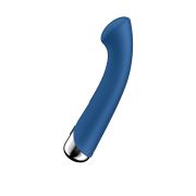Вибратор для точки G  с ротацией Satisfyer Spinning G-Spot 1, силикон, синий, 16,8 см