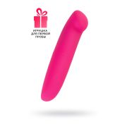 Вибратор Штучки-Дрючки, ABC-пластик, розовый, 12 см