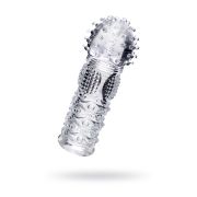 Насадка на палец A-Toys by TOYFA Hicks, TPE, прозрачный 8,5 см