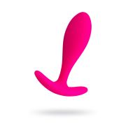 Анальная втулка ToDo by Toyfa Hub, силикон, розовый, 7,2 см, Ø 2 см