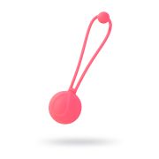Вагинальный шарик L'Eroina Rosy, силикон, красный, 10,5 см