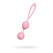 Вагинальные шарики A-Toys by TOYFA Rai, силикон, пудровый розовый, 17 см