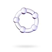 Эрекционное кольцо A-Toys by TOYFA Brid, силикон, фиолетовый, Ø 3,3 см